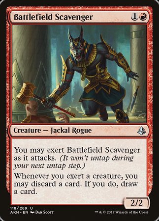 Battlefield Scavenger [Amonkhet] Online