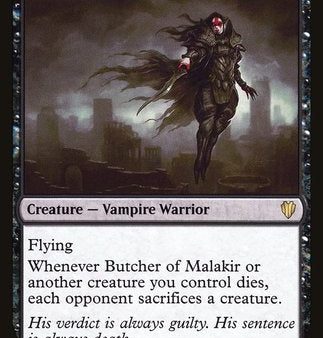 Butcher of Malakir [Commander 2017] Cheap