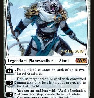 Ajani, Adversary of Tyrants [Core Set 2019 Promos] Discount