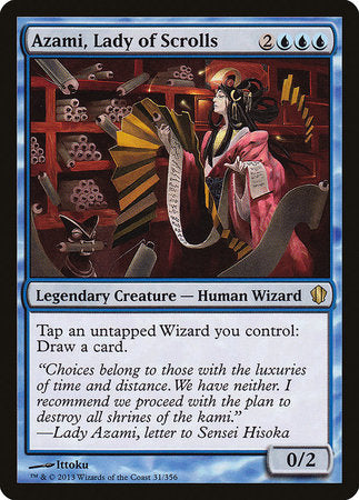 Azami, Lady of Scrolls [Commander 2013] Fashion