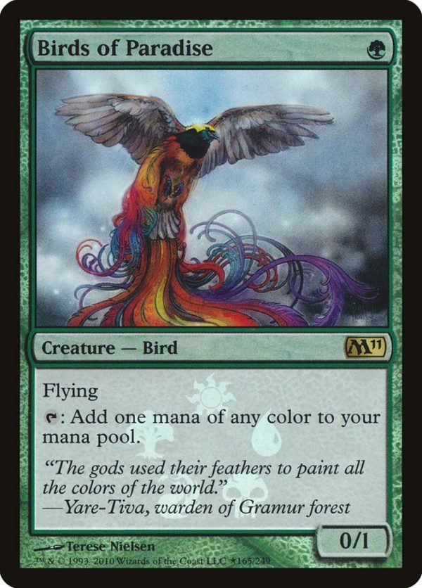 Birds of Paradise (Buy-A-Box) [Magic 2011 Promos] For Sale