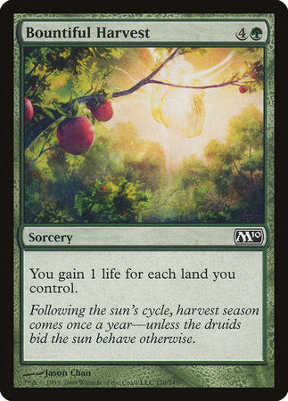 Bountiful Harvest [Magic 2010] Supply